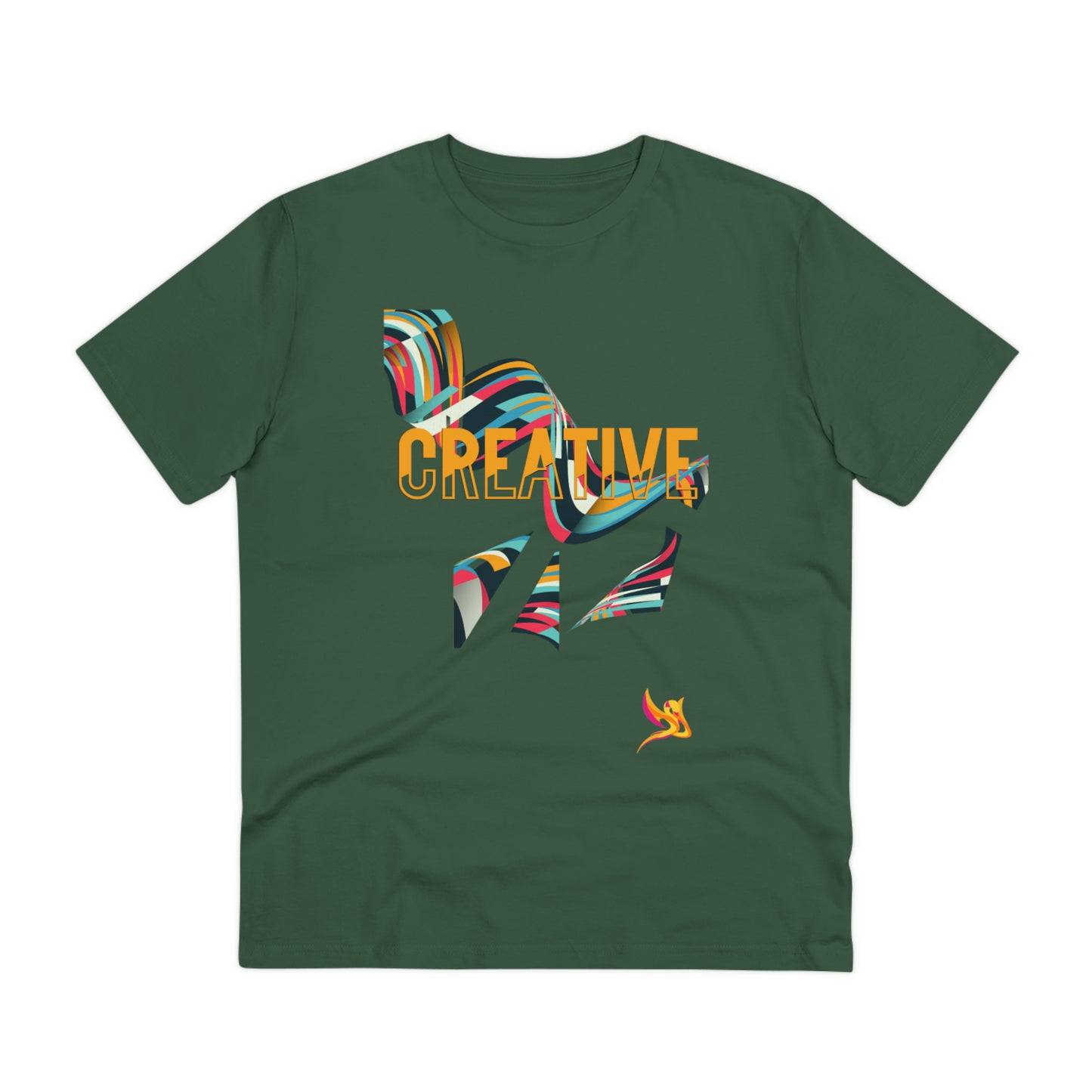DID T-shirt Creative Yellow, Organic - Unisex