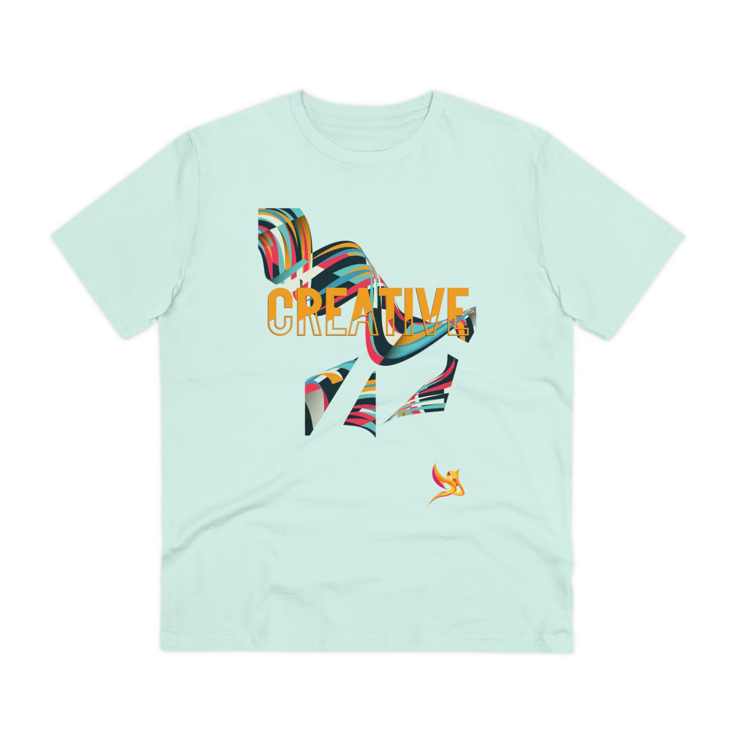 DID T-shirt Creative Yellow, Organic - Unisex