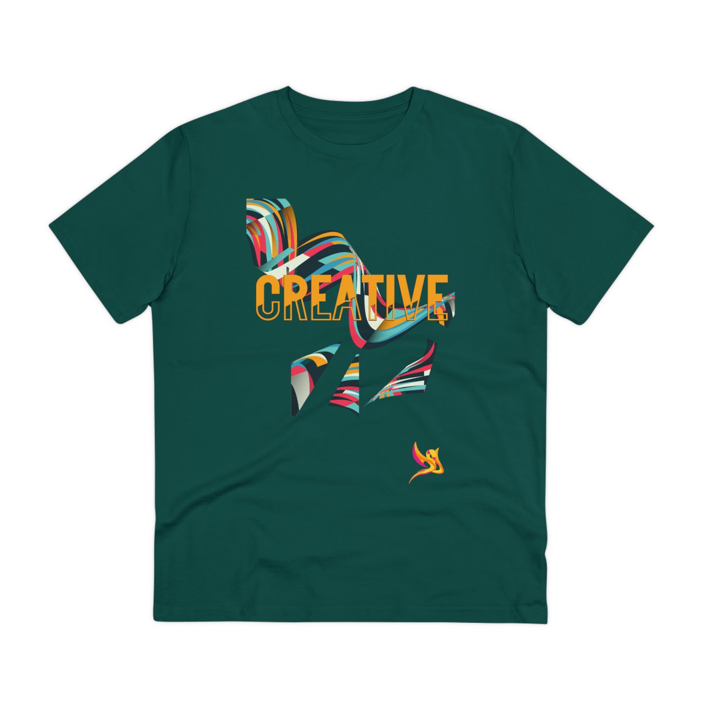 DID T-shirt Creative Yellow, Organic - Unisex