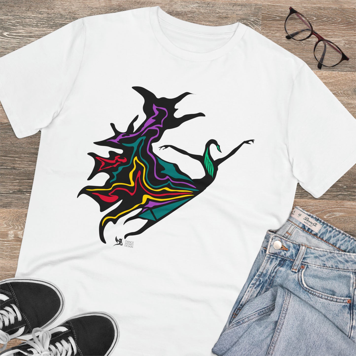 DID swan flow , Organic T-shirt - Unisex