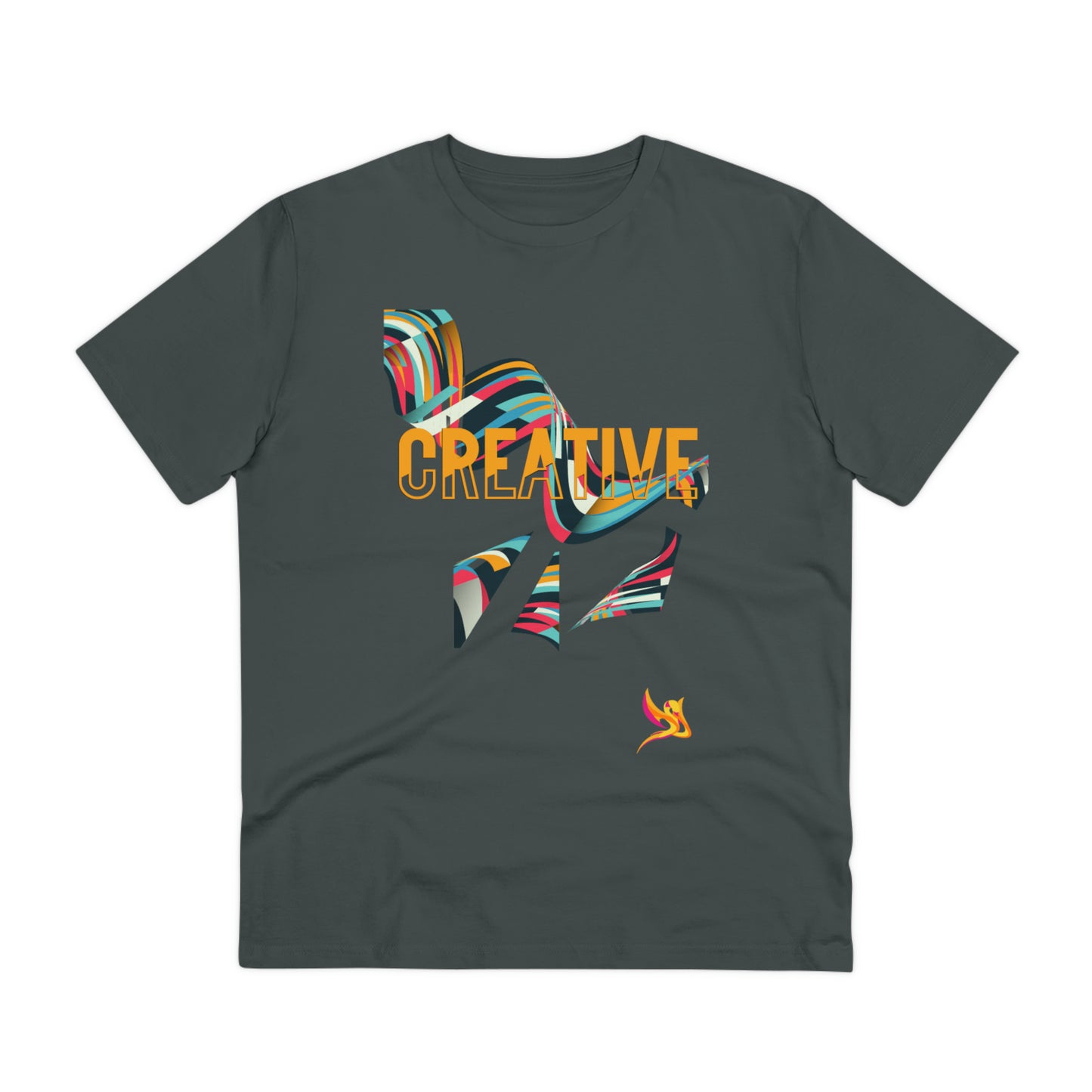 DID T-shirt Creative Yellow, Organic - Unisex