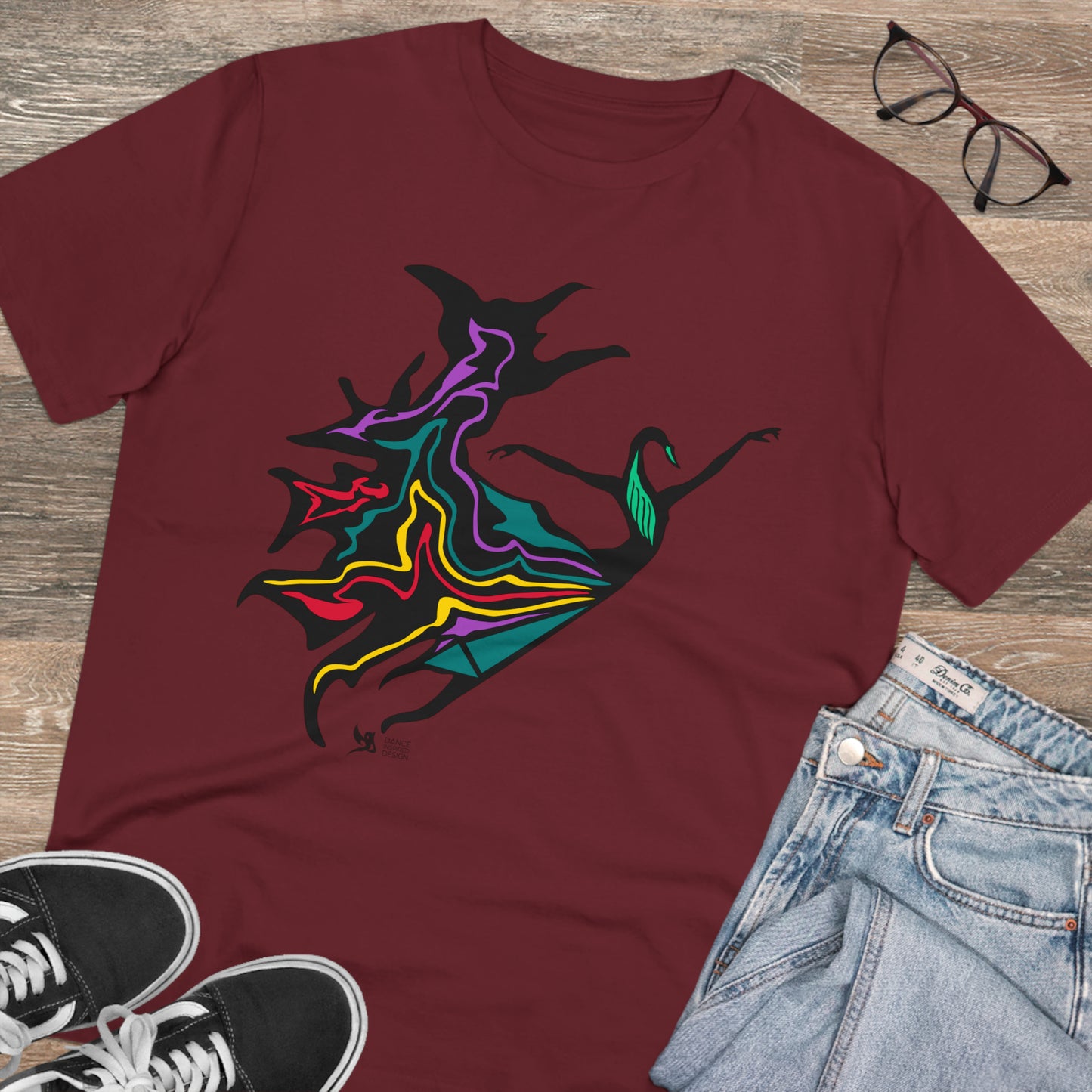 DID swan flow , Organic T-shirt - Unisex