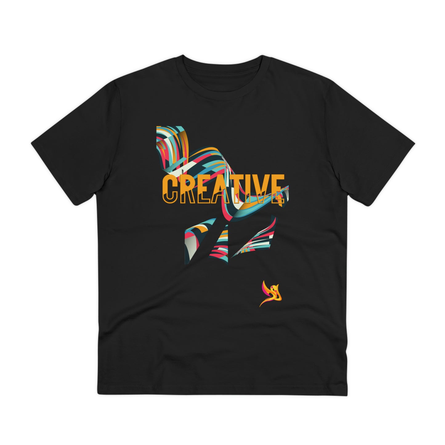DID T-shirt Creative Yellow, Organic - Unisex
