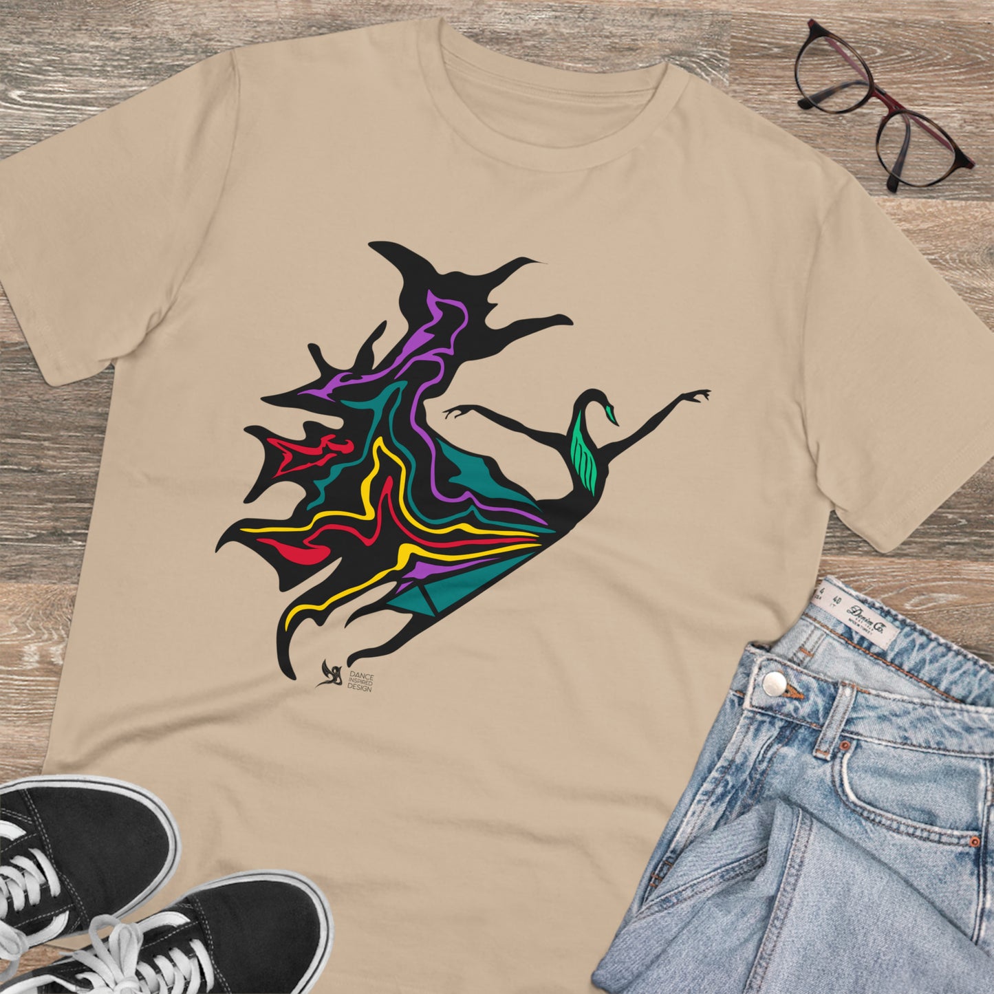 DID swan flow , Organic T-shirt - Unisex