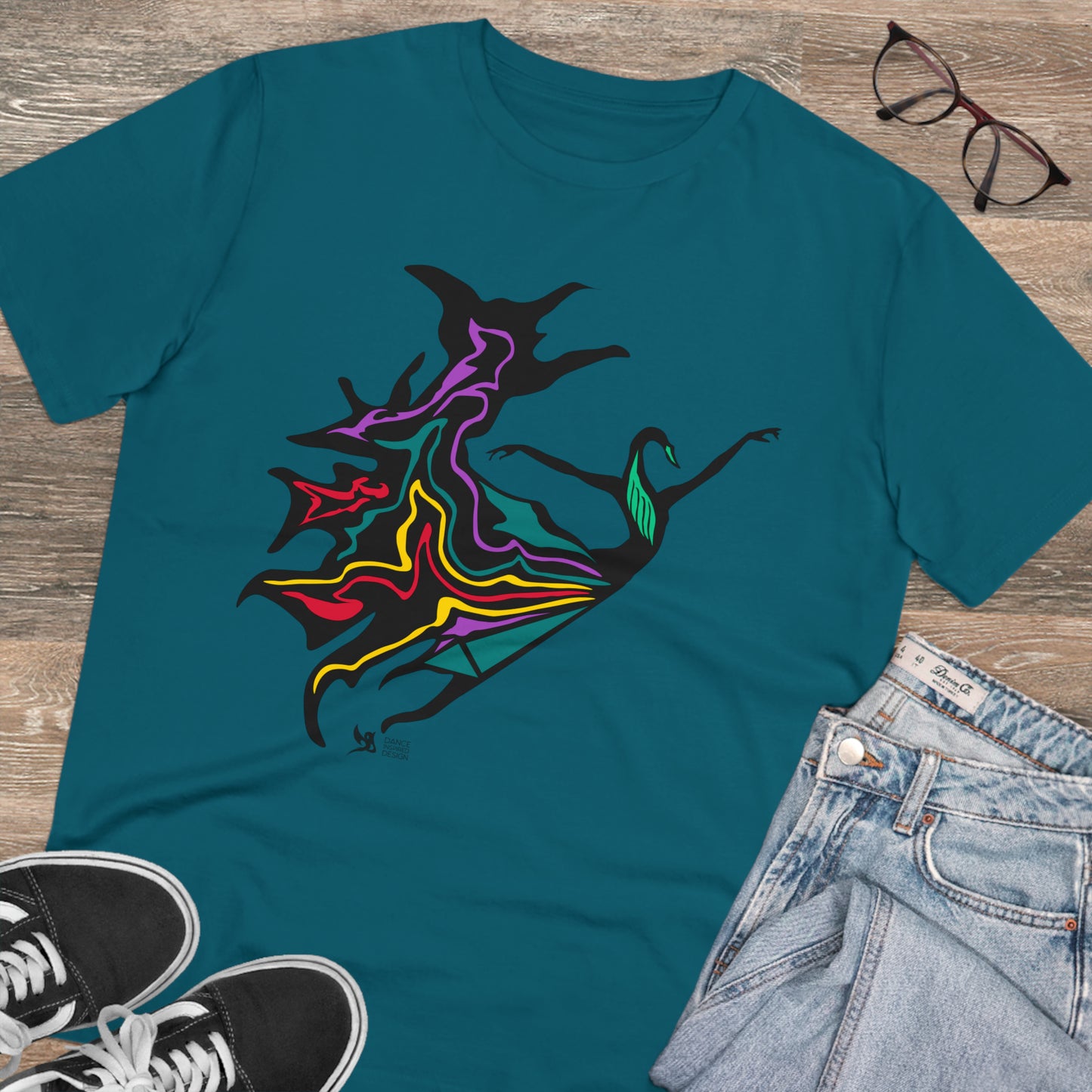 DID swan flow , Organic T-shirt - Unisex