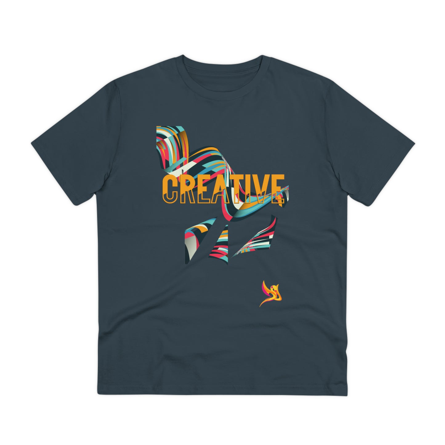 DID T-shirt Creative Yellow, Organic - Unisex