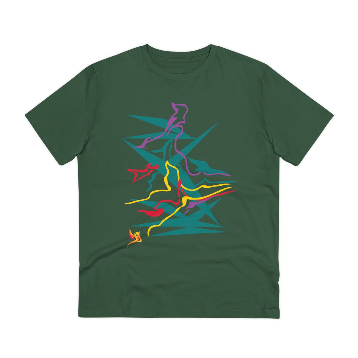 DID Vivid Waveform Dreams, Organic T-shirt - Unisex