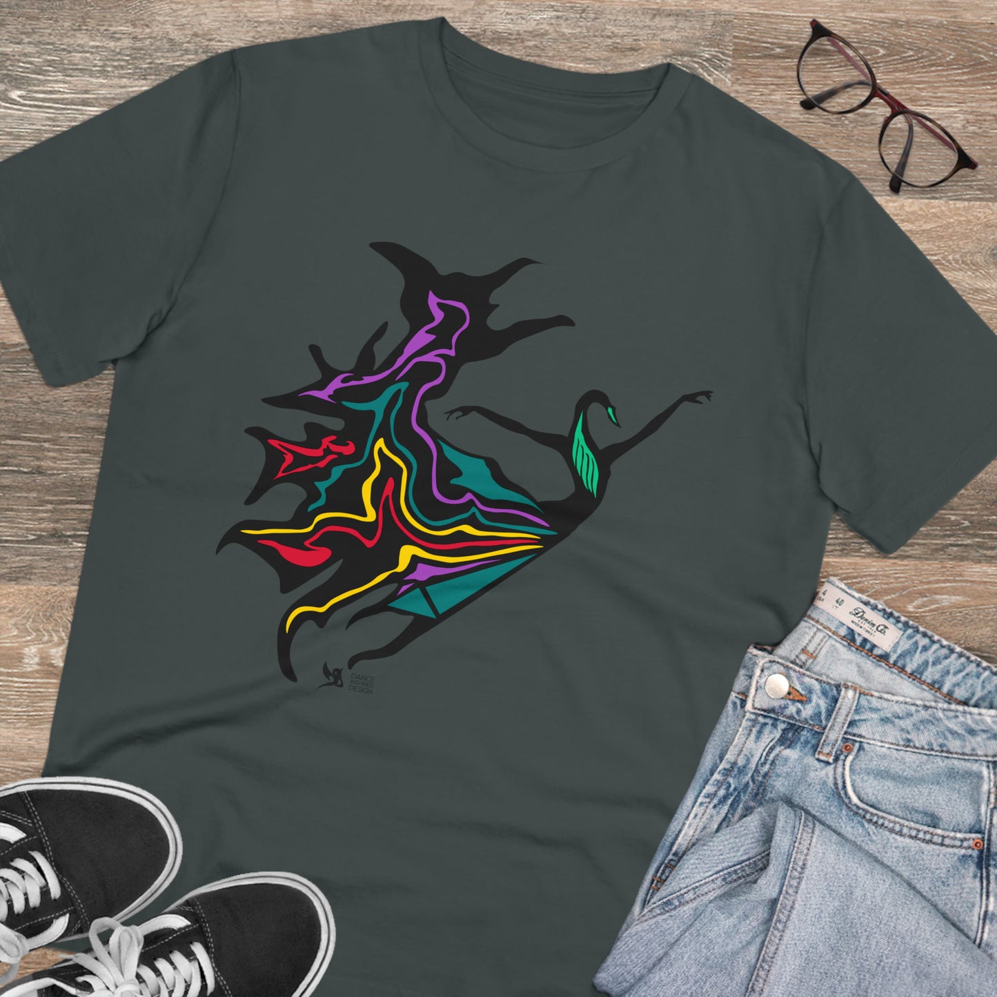 DID swan flow , Organic T-shirt - Unisex