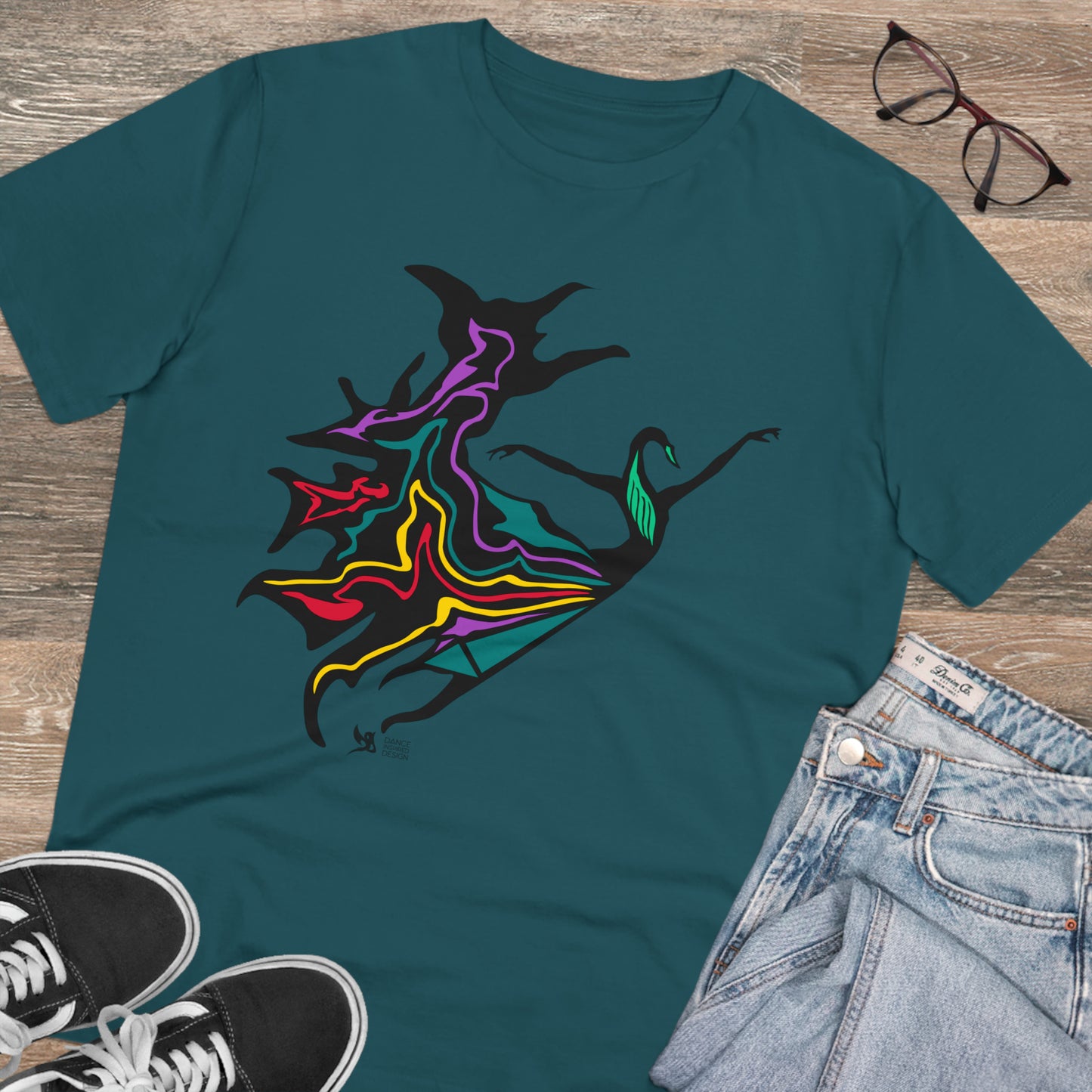 DID swan flow , Organic T-shirt - Unisex