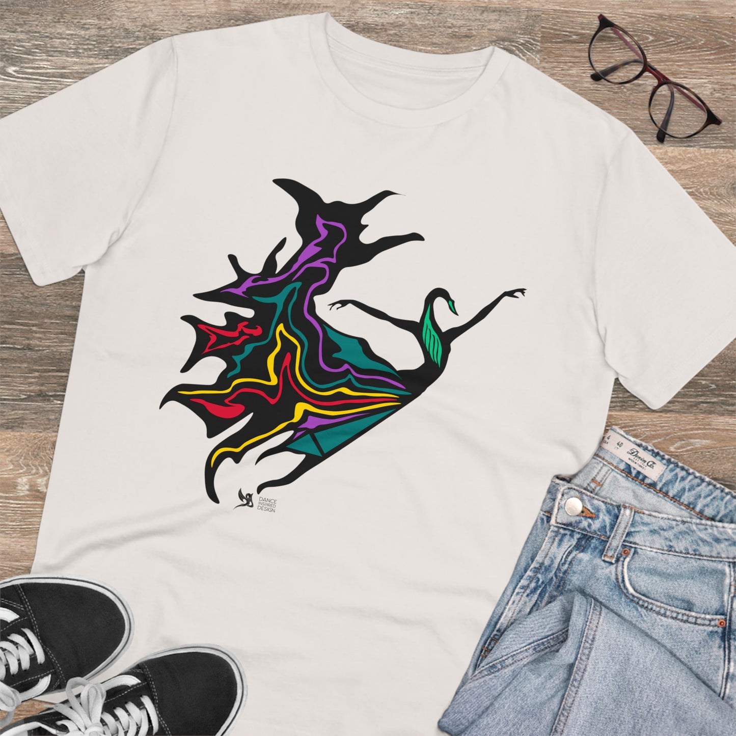 DID swan flow , Organic T-shirt - Unisex