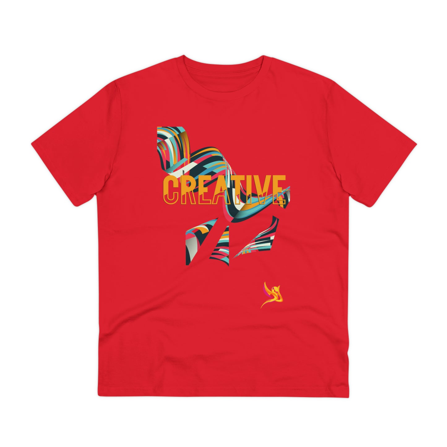 DID T-shirt Creative Yellow, Organic - Unisex