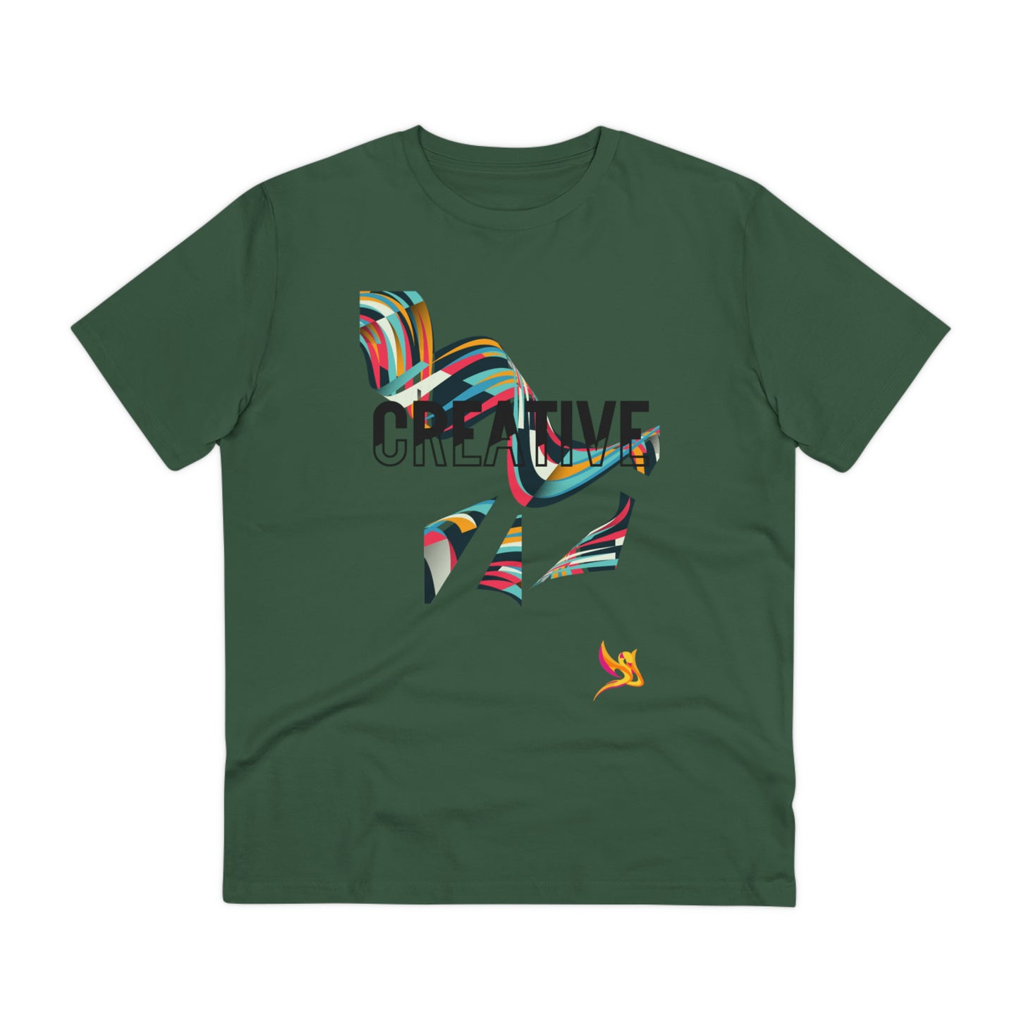 DID T-shirt Creative black, Organic - Unisex