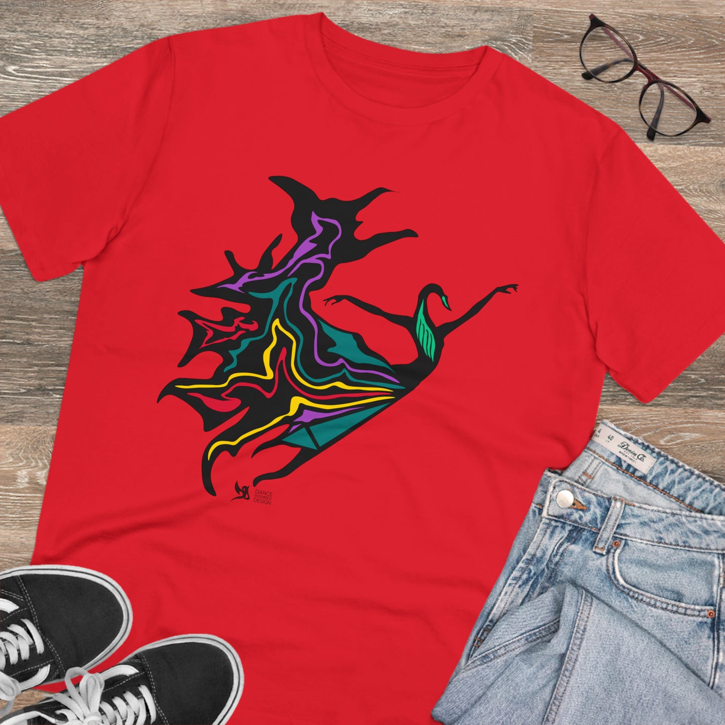 DID swan flow , Organic T-shirt - Unisex