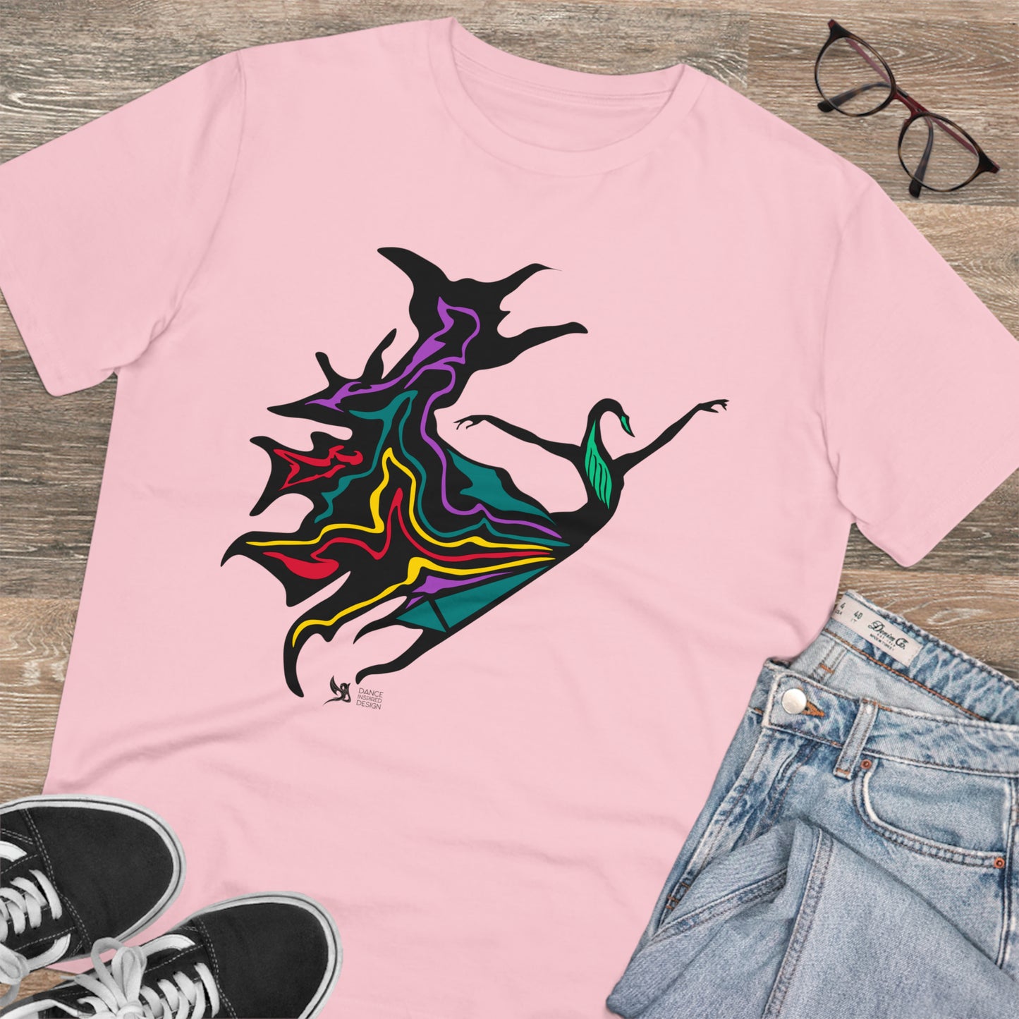 DID swan flow , Organic T-shirt - Unisex