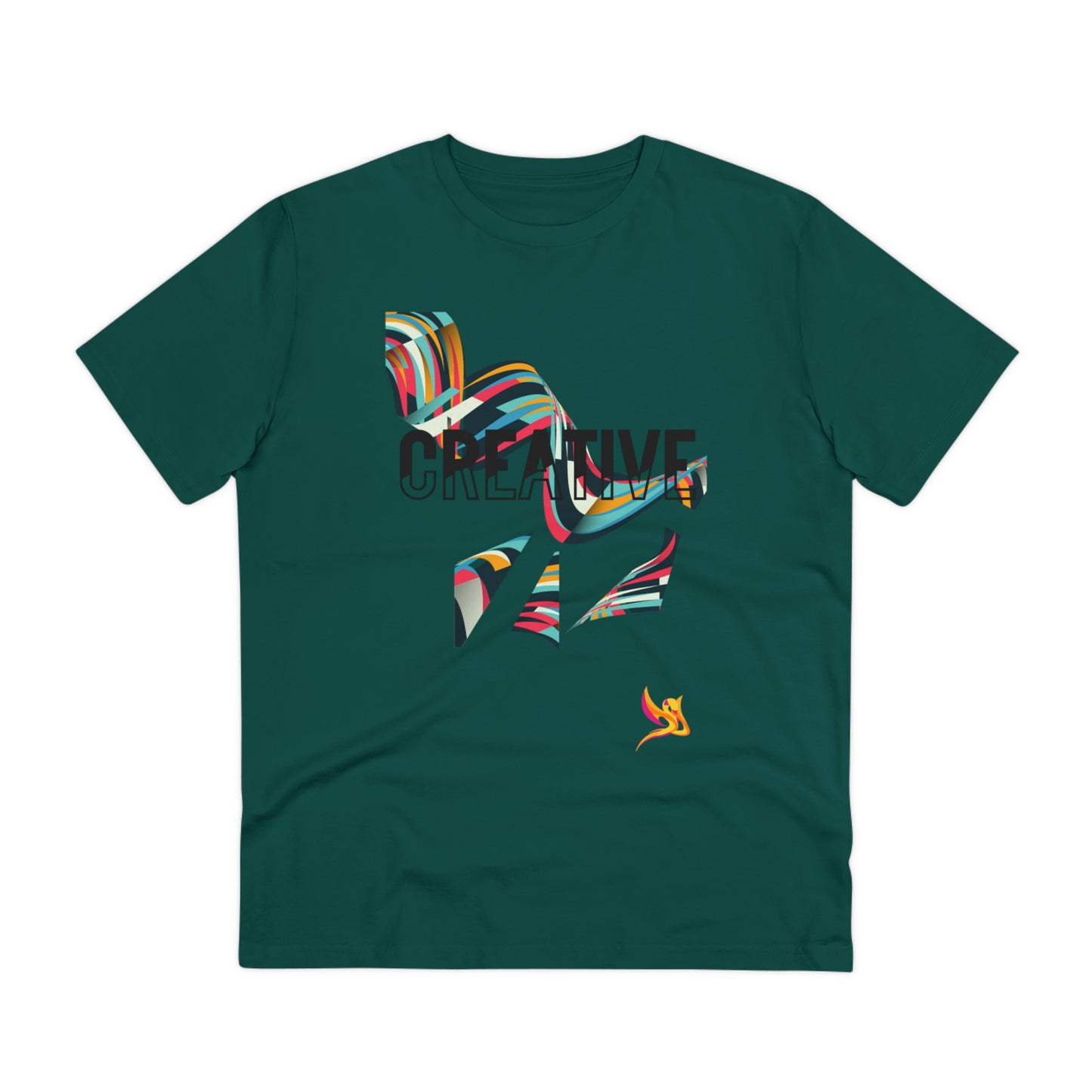 DID T-shirt Creative black, Organic - Unisex