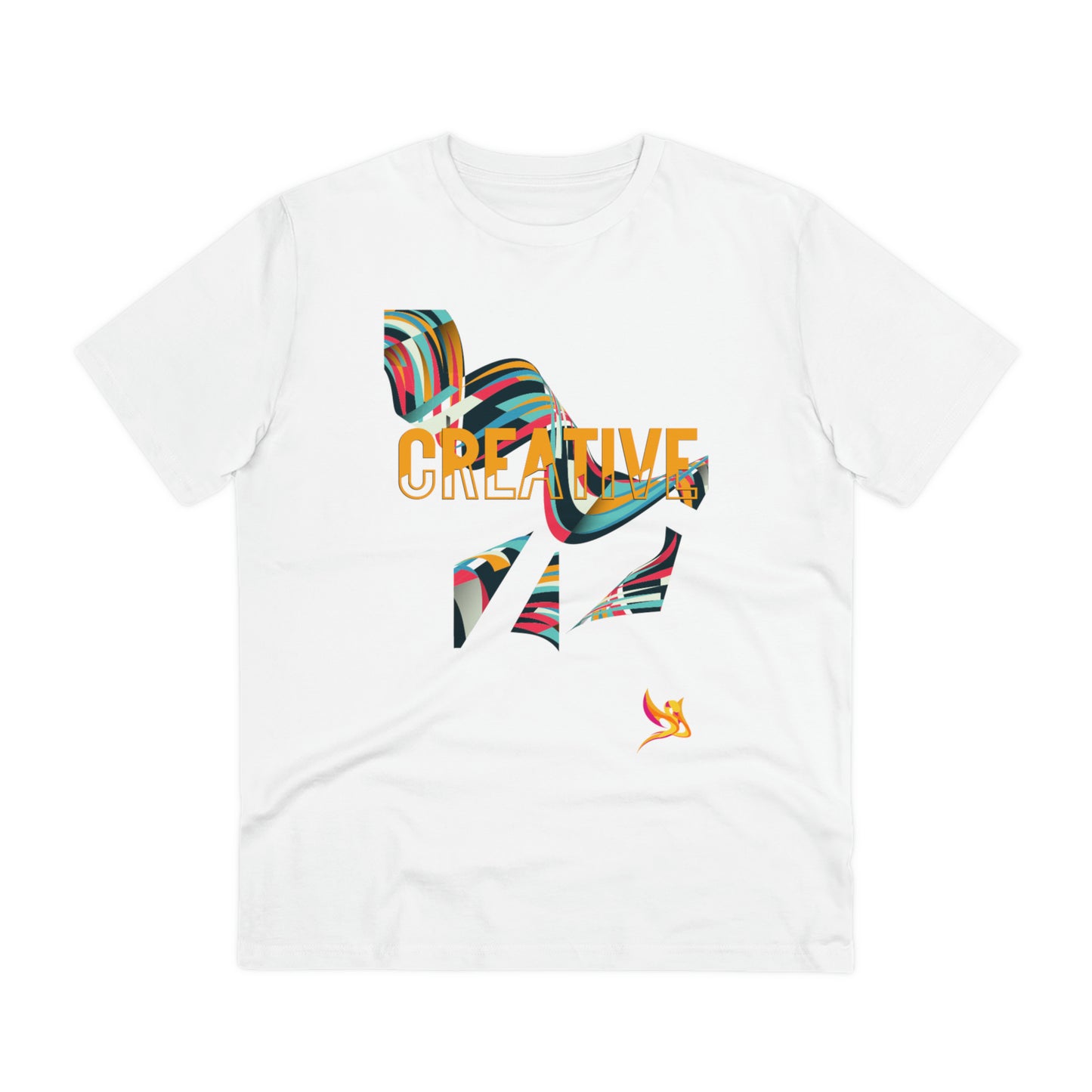 DID T-shirt Creative Yellow, Organic - Unisex