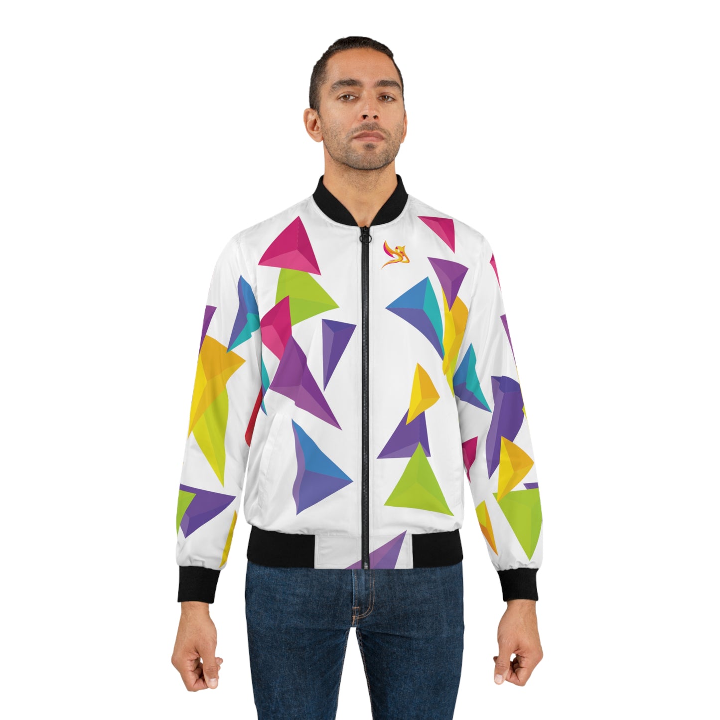 DID AbstractHue Aviator - Men's Bomber Jacket
