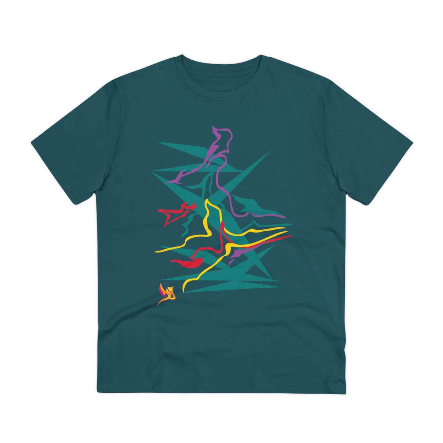 DID Vivid Waveform Dreams, Organic T-shirt - Unisex