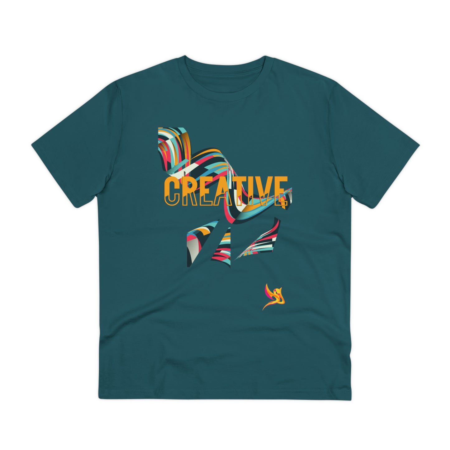 DID T-shirt Creative Yellow, Organic - Unisex
