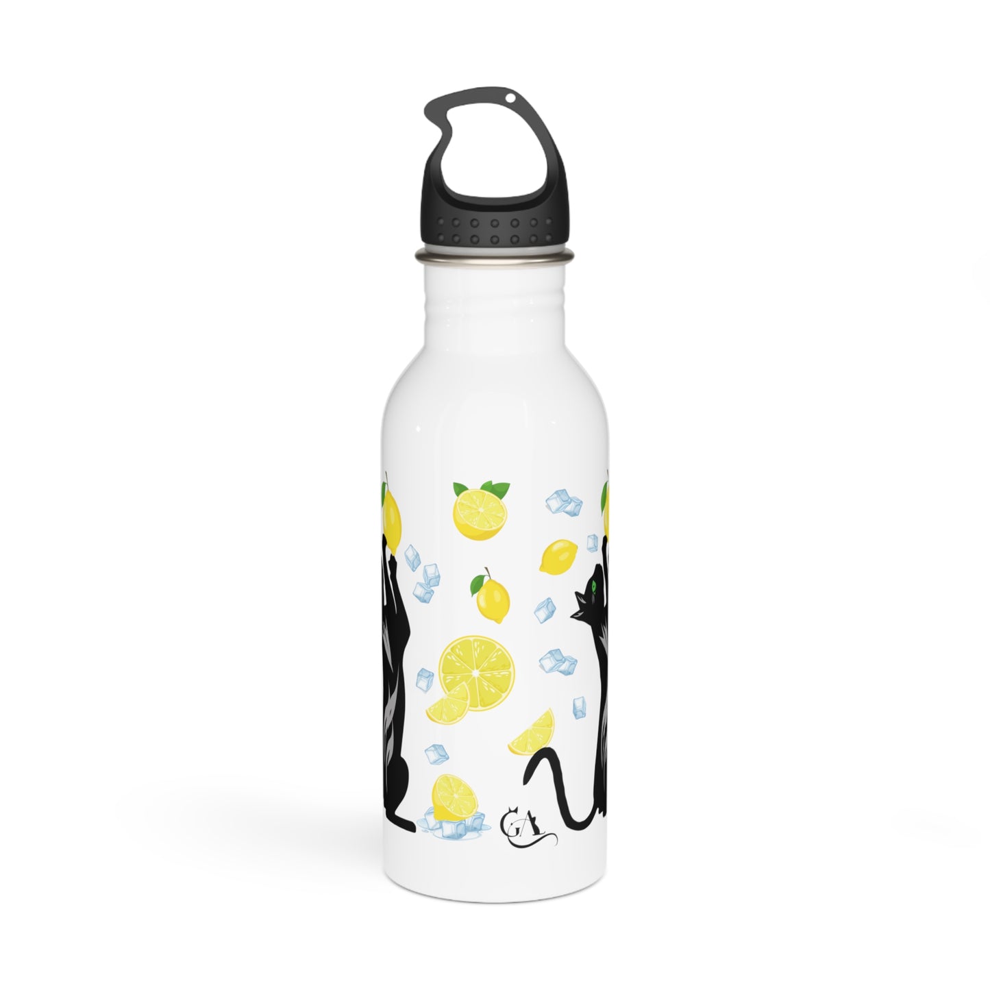 GA Tango Lemon, Stainless Steel Water Bottle