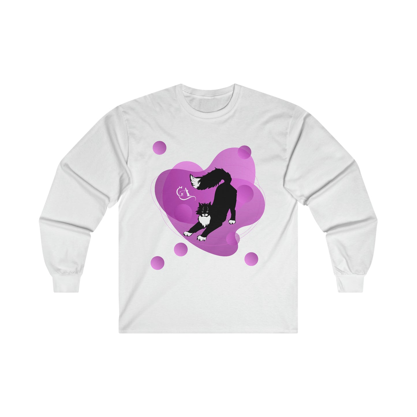 GA Ludo abstract pink - Ultra Cotton Long Sleeve Tee- unisex