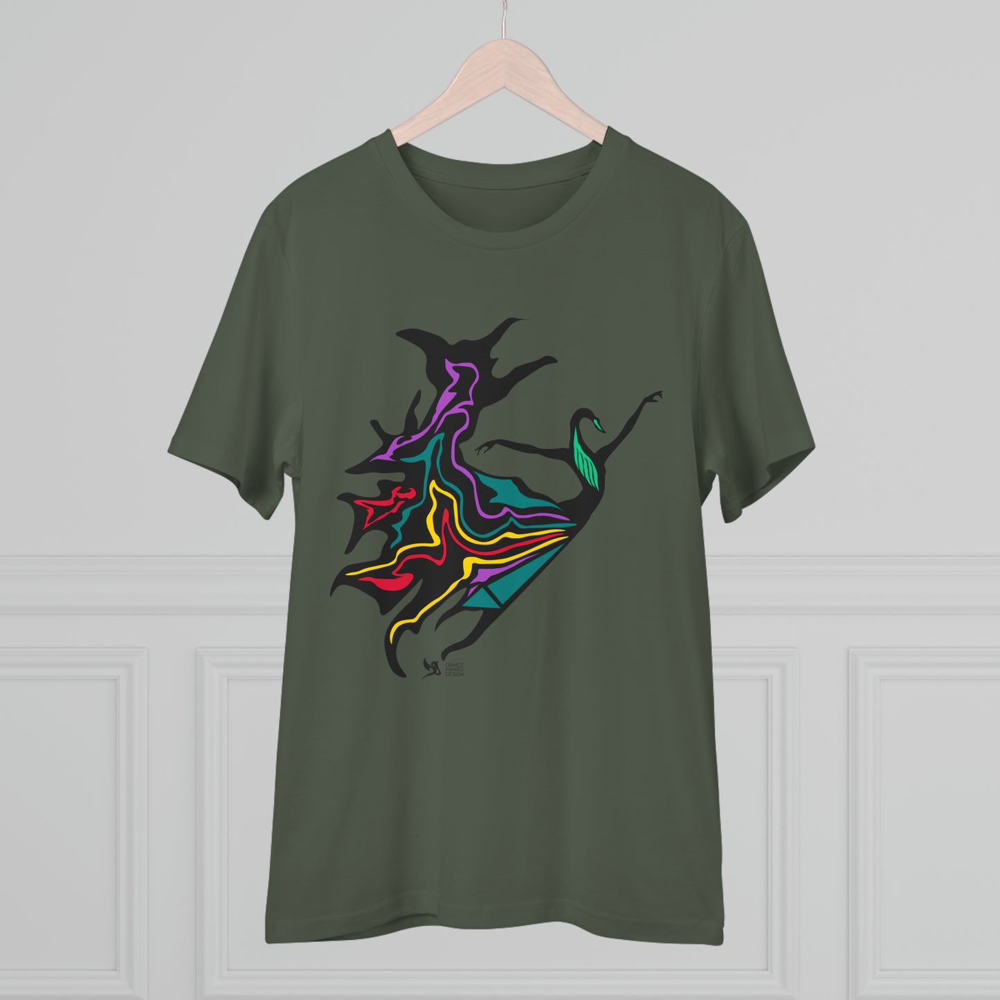 DID swan flow ,  Organic T-shirt - Unisex