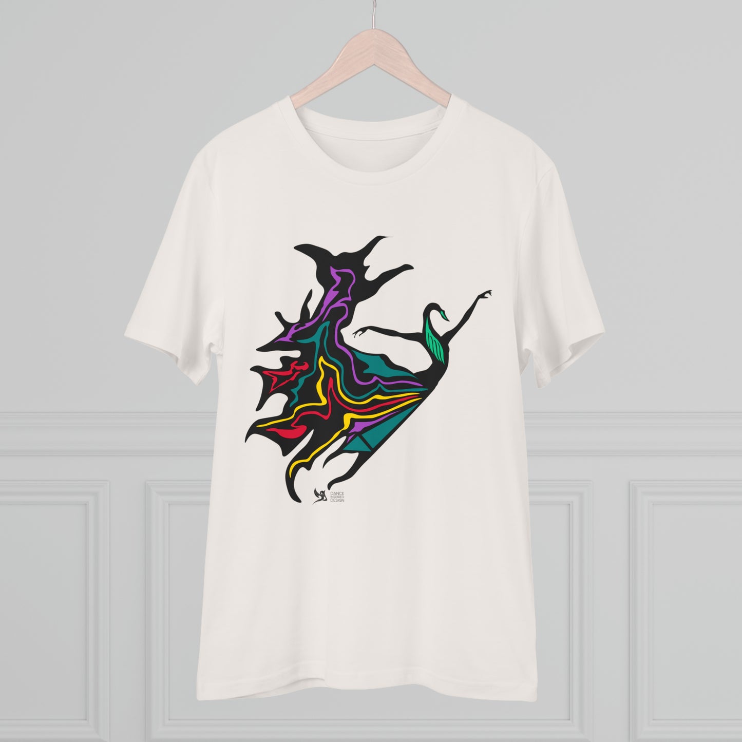 DID swan flow ,  Organic T-shirt - Unisex