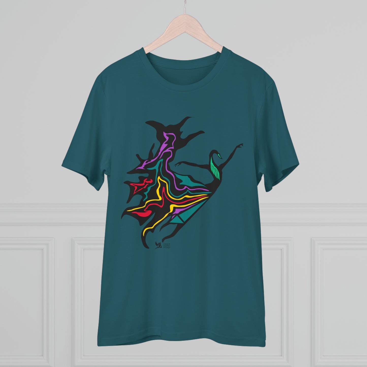 DID swan flow ,  Organic T-shirt - Unisex