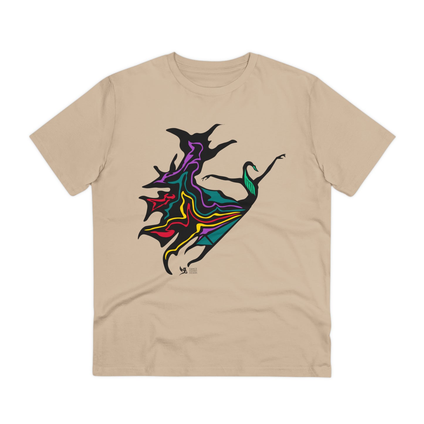 DID swan flow ,  Organic T-shirt - Unisex