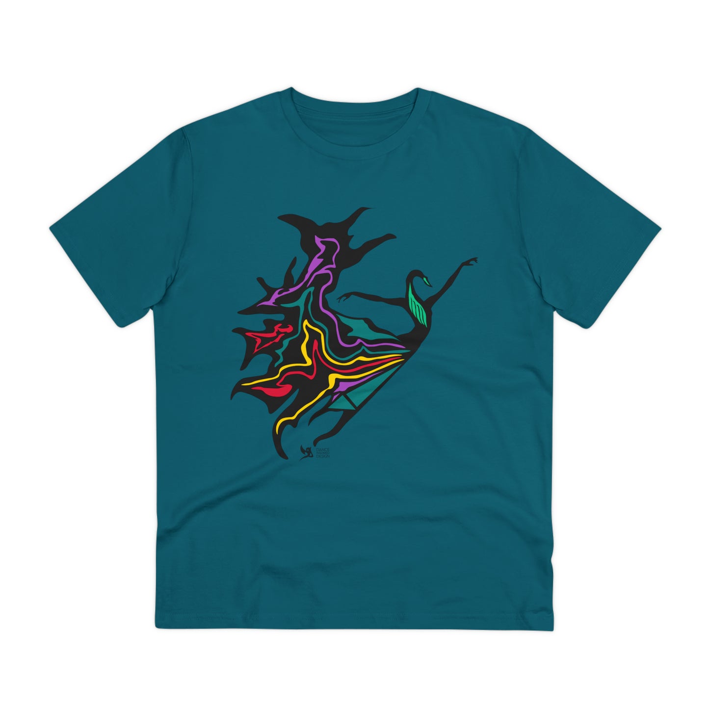 DID swan flow ,  Organic T-shirt - Unisex