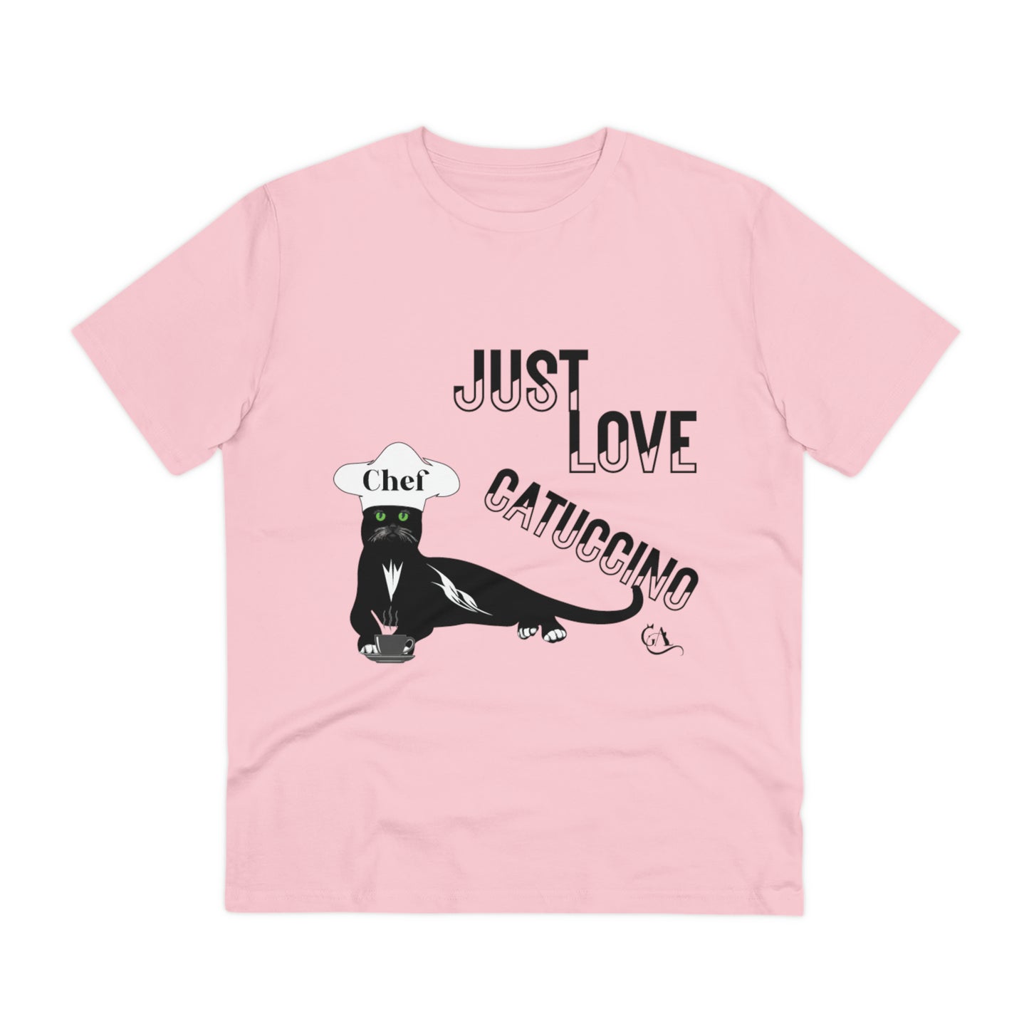 GA Just love Catuccino 100% organic  t-shirt - unisex.