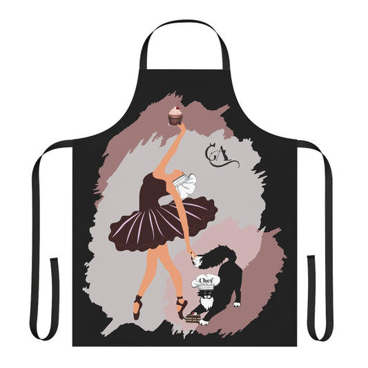 GA Cat Ludo Dance - Apron