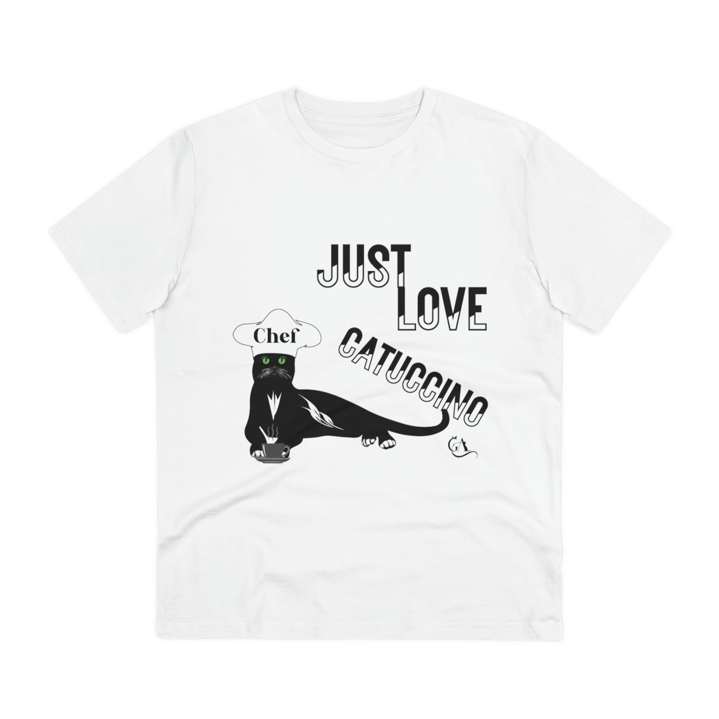 GA Just love Catuccino 100% organic  t-shirt - unisex.