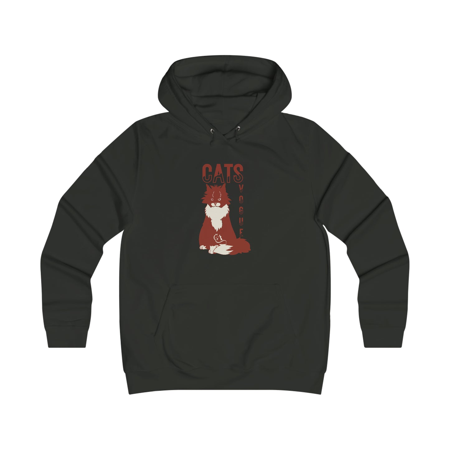 GA Cat Ludo Vogue,  Hoodie