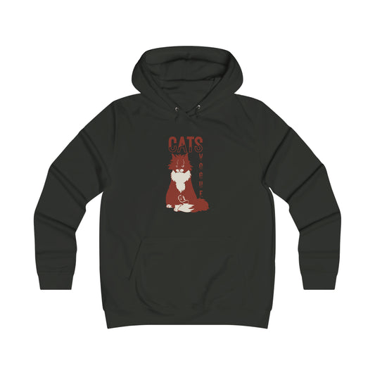 GA Cat Ludo Vogue,  Hoodie