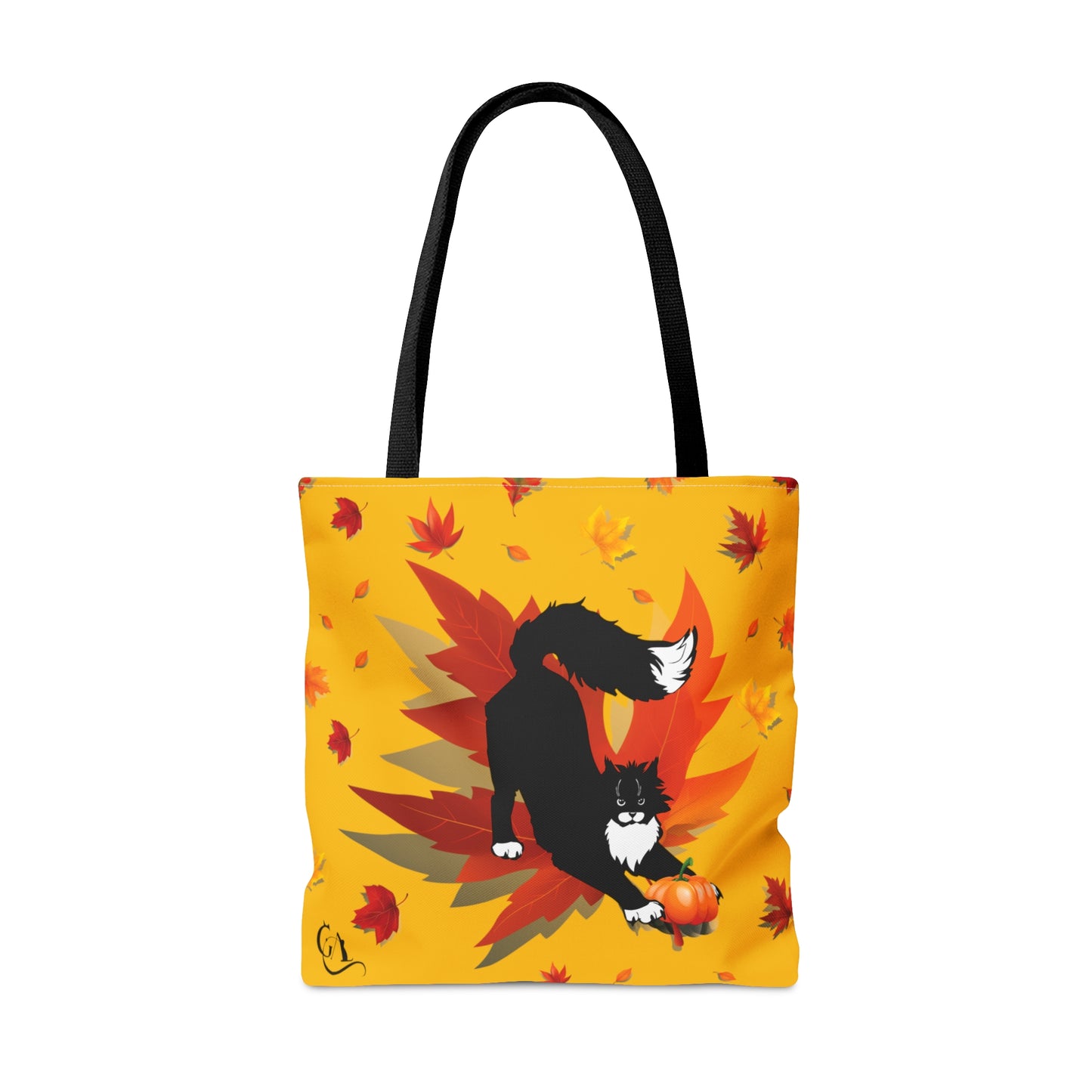 GA Cat Ludo Leaves and Pumpkin`s, amarelo