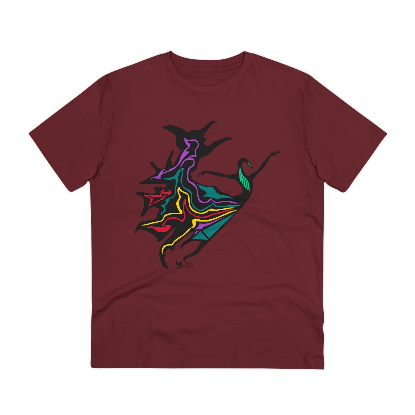 DID swan flow ,  Organic T-shirt - Unisex