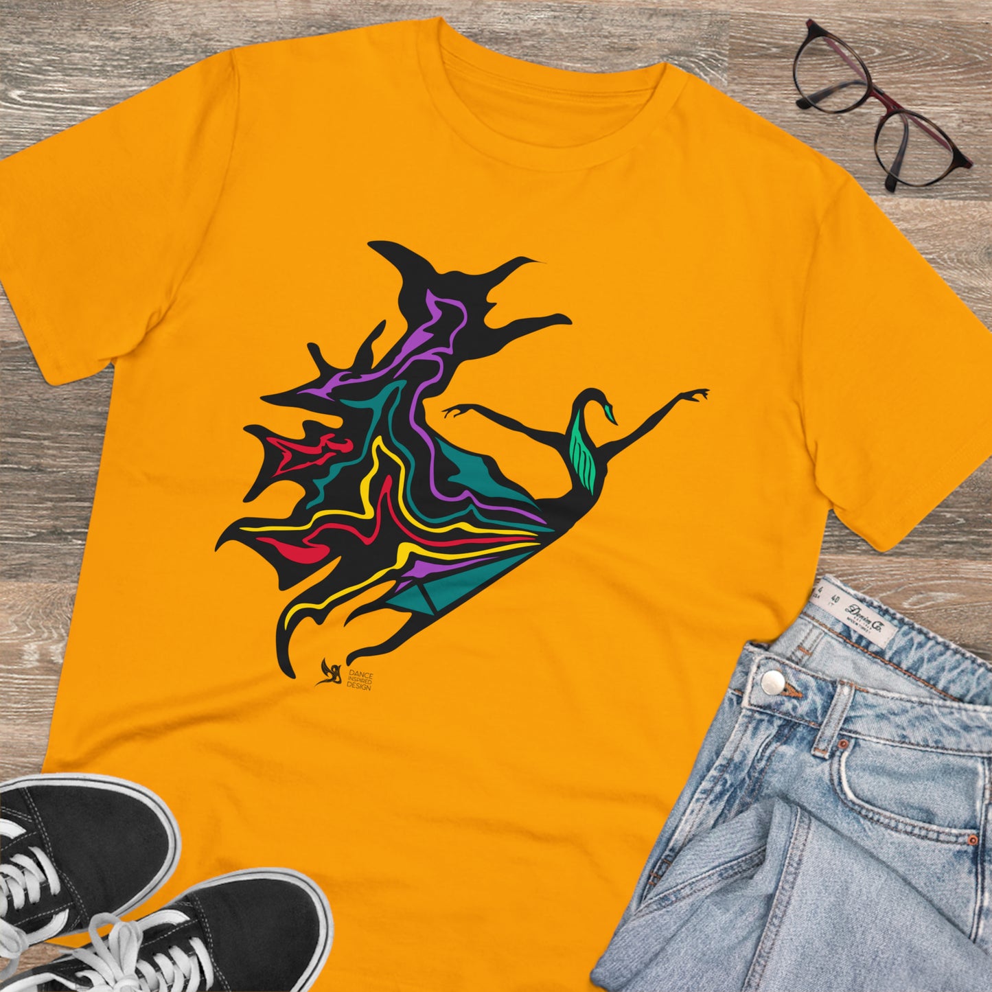 DID swan flow ,  Organic T-shirt - Unisex