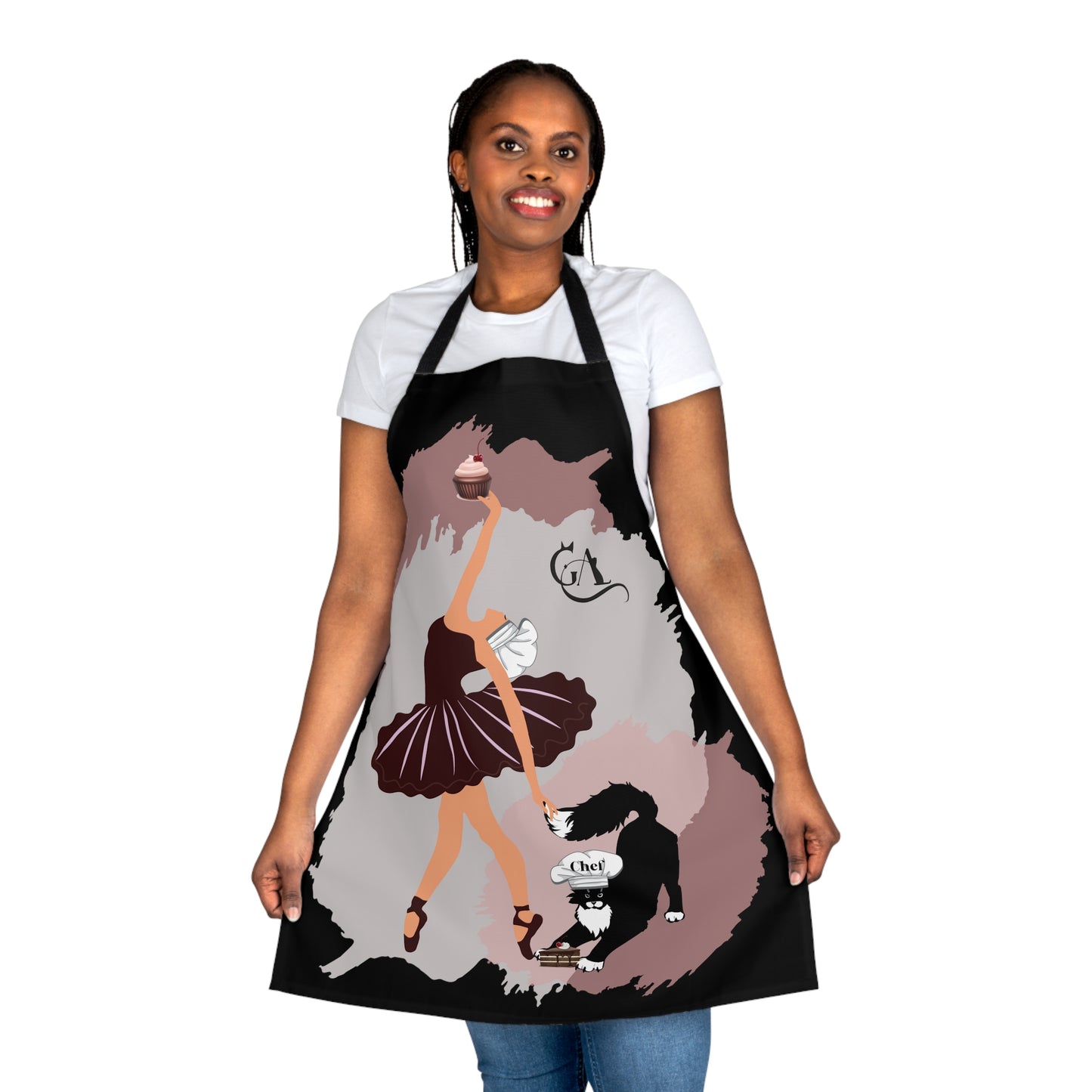 GA Cat Ludo Dance - Apron