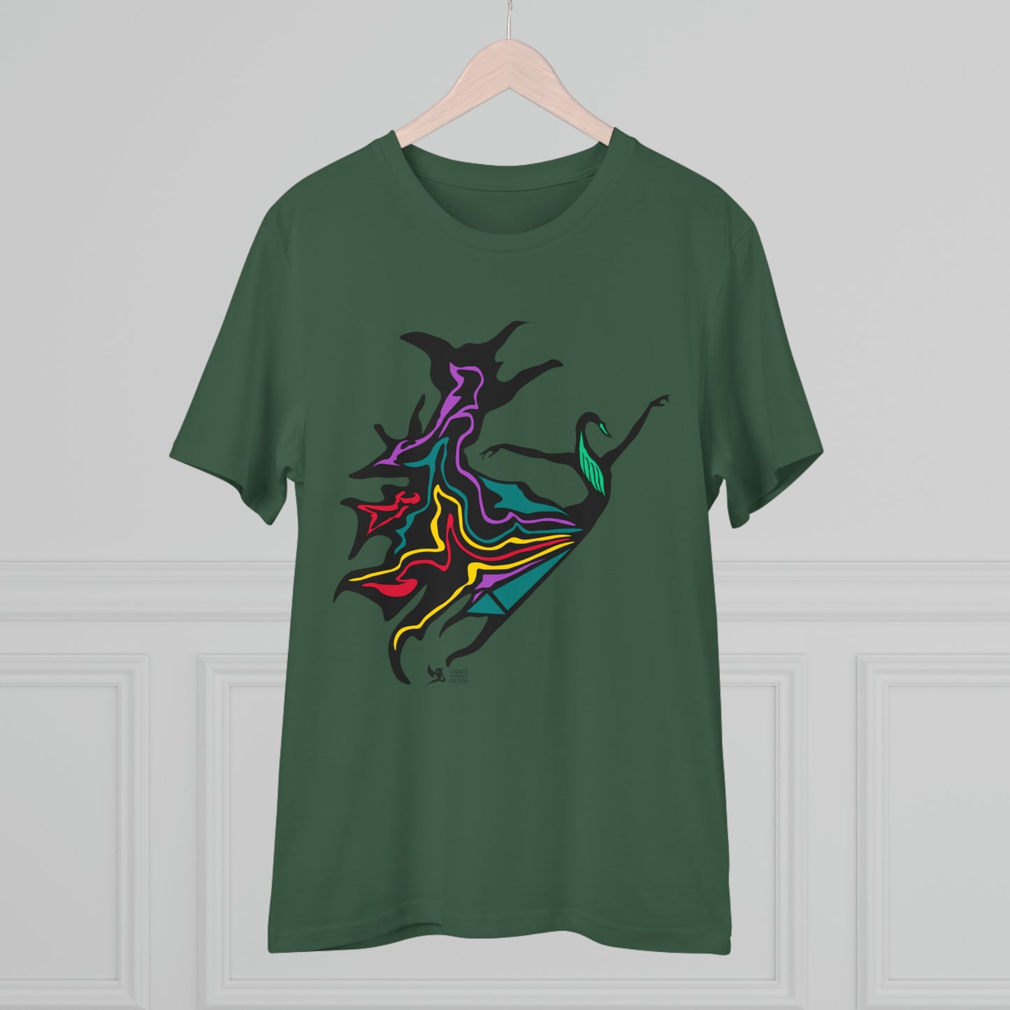 DID swan flow ,  Organic T-shirt - Unisex