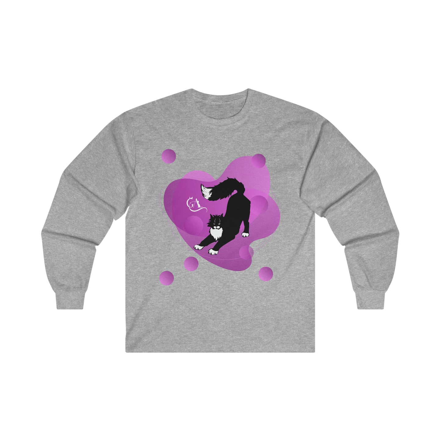 GA Ludo abstract pink - Ultra Cotton Long Sleeve Tee- unisex