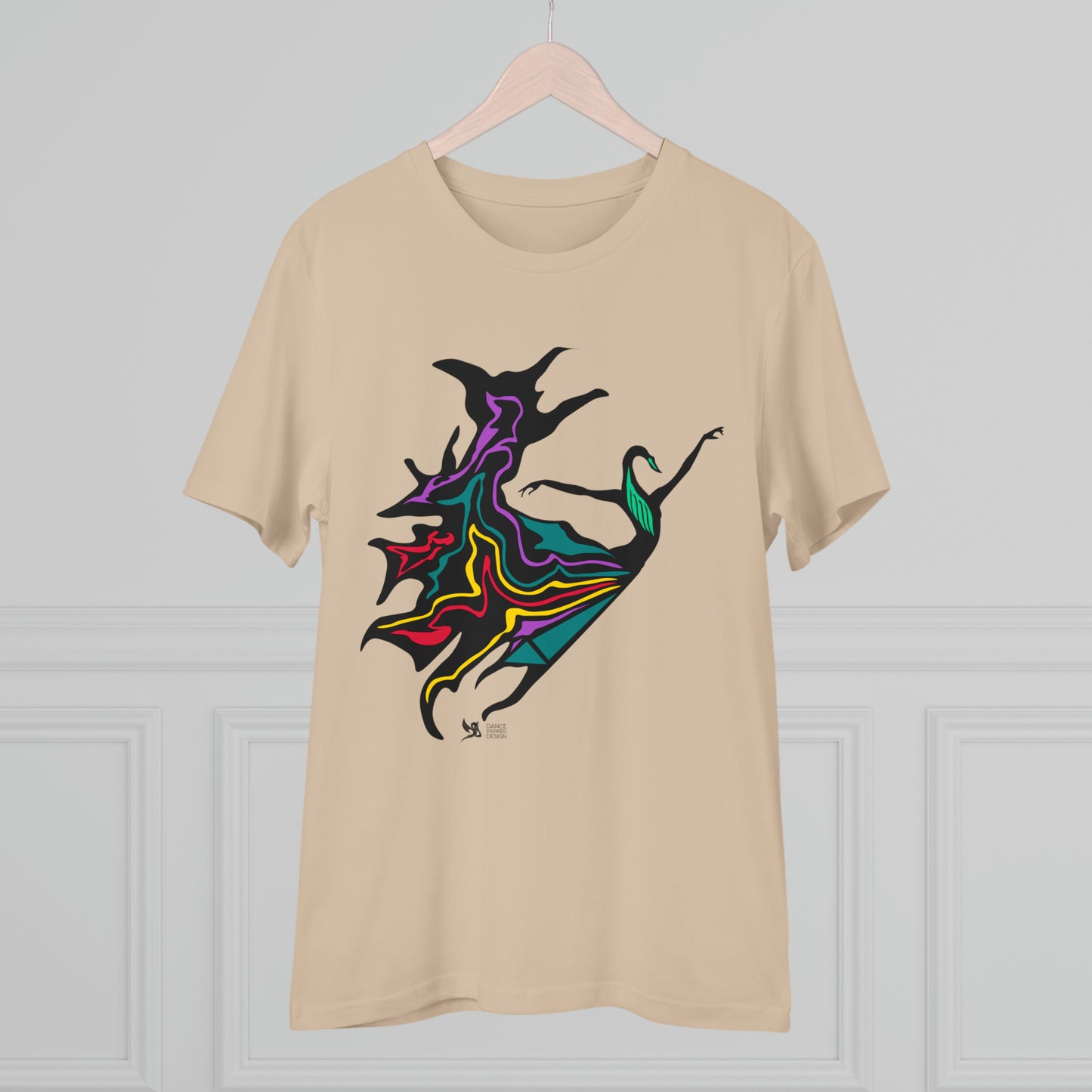 DID swan flow ,  Organic T-shirt - Unisex