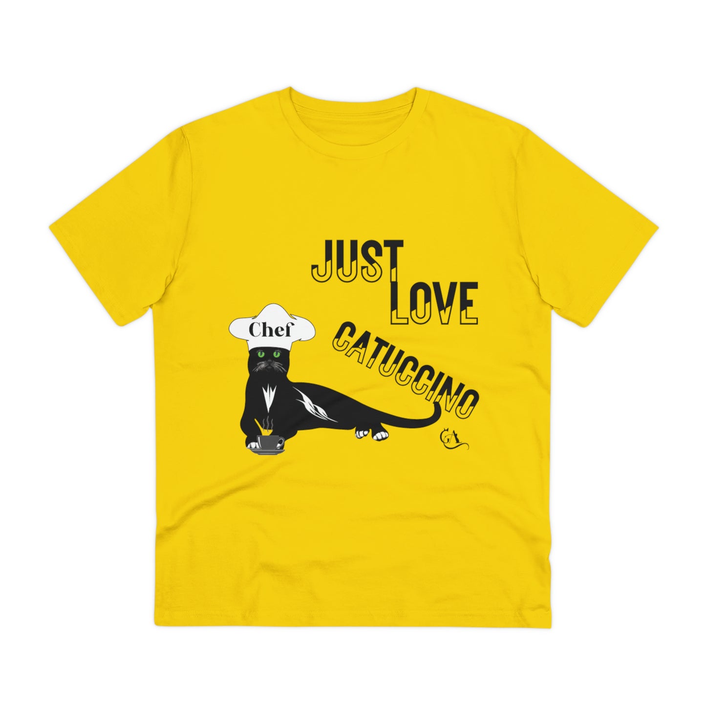 GA Just love Catuccino 100% organic  t-shirt - unisex.