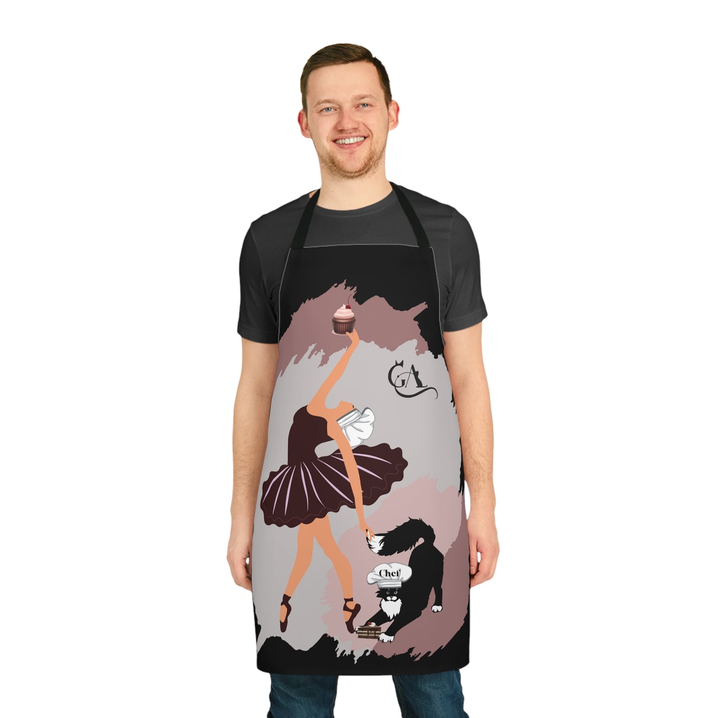 GA Cat Ludo Dance - Apron