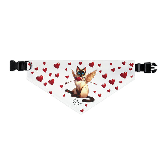 GA Love - Pet Bandana Collar (branco)