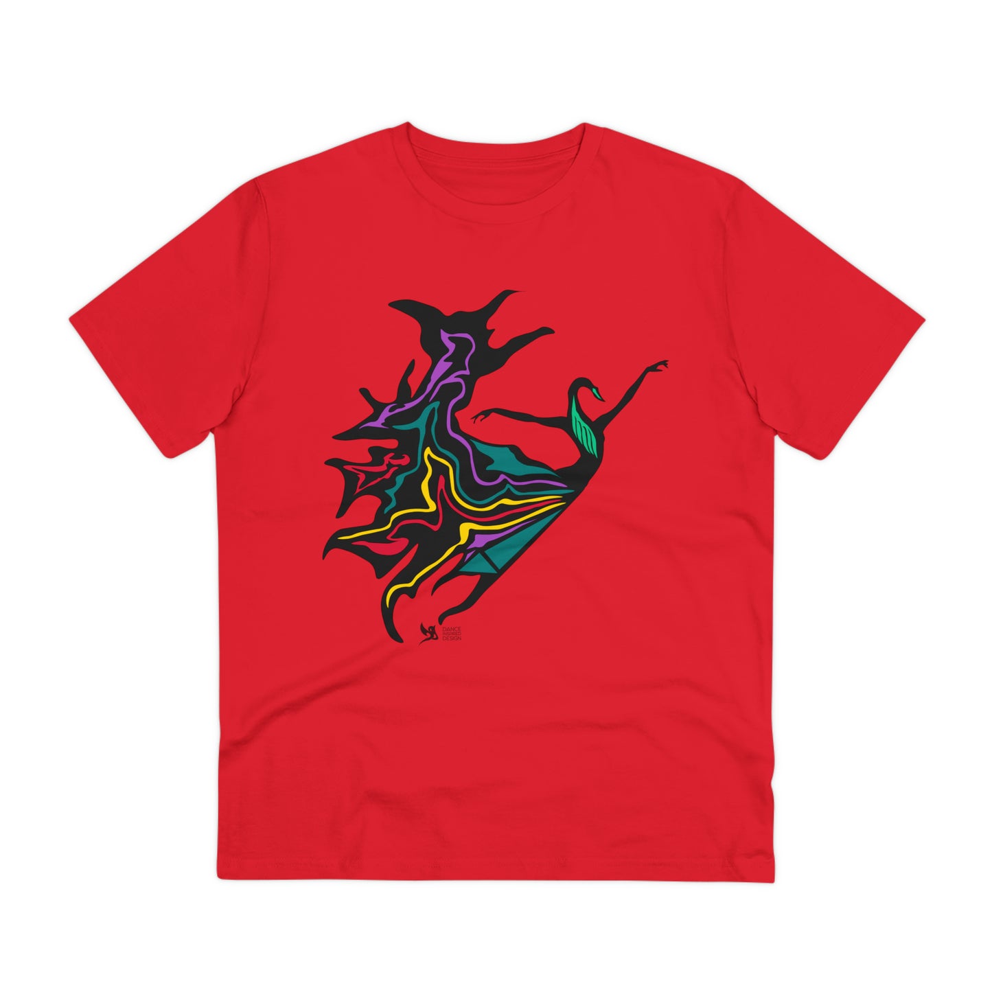 DID swan flow ,  Organic T-shirt - Unisex