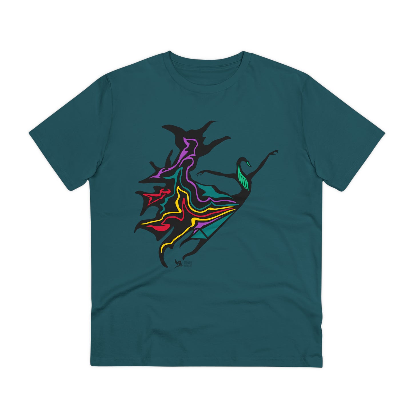 DID swan flow ,  Organic T-shirt - Unisex