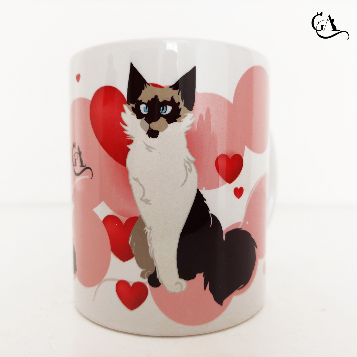 Atelier GA Caneca `Lovey-Dovey Ludi & Ludo`