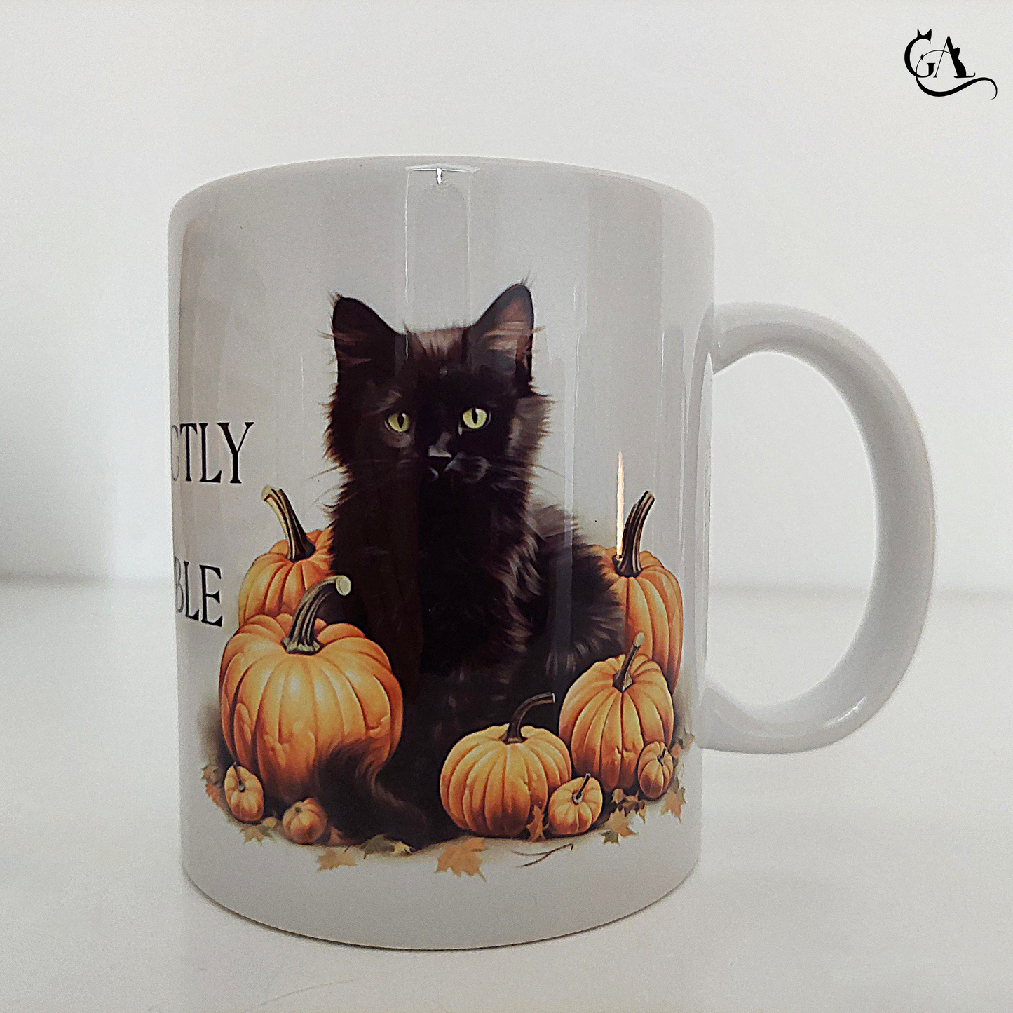 Atelier GA Mug PumpkinPurr-fectly Adorable.