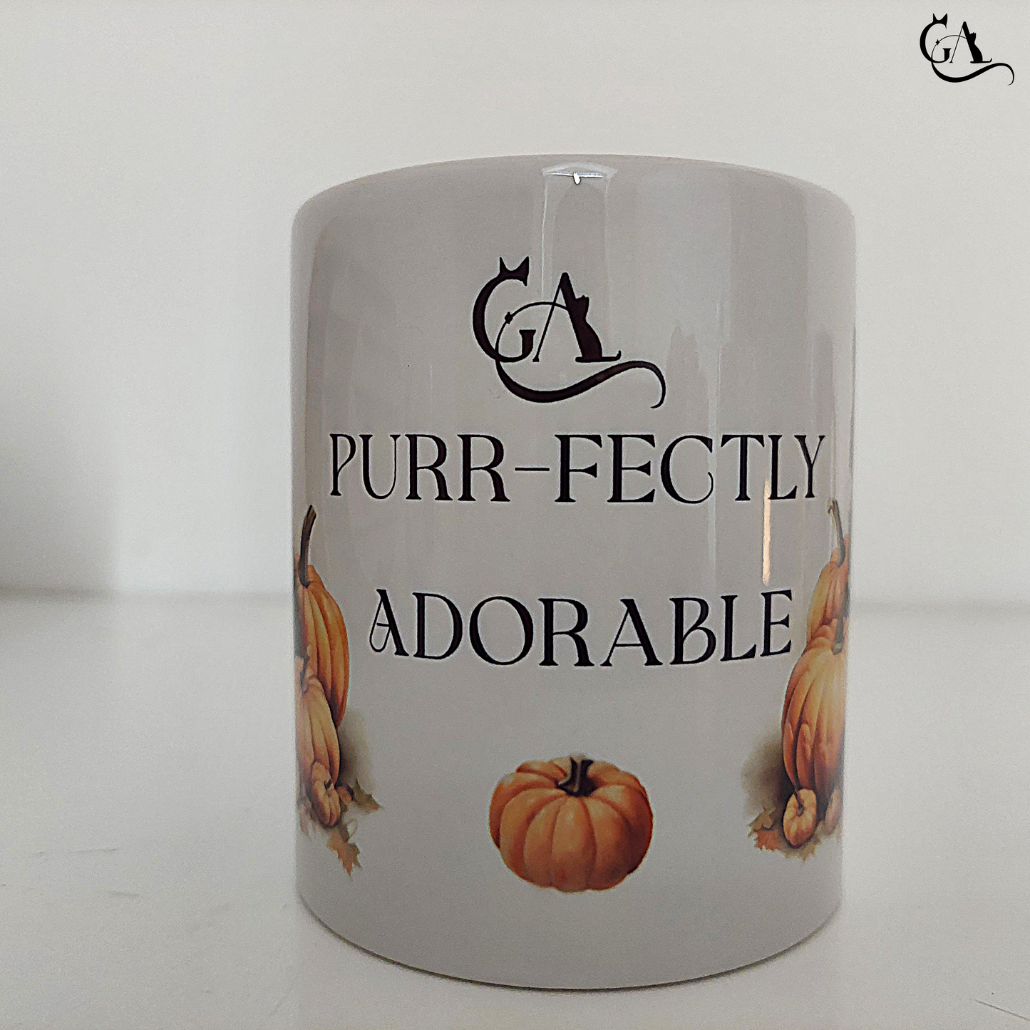 Atelier GA Caneca PumpkinPurr-fectly Adorable.